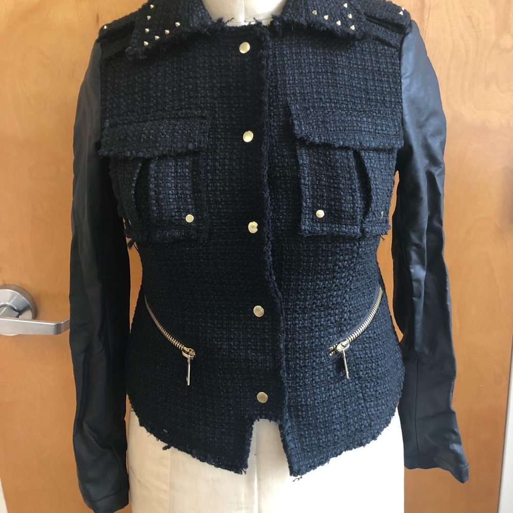 Multi fabric jacket!